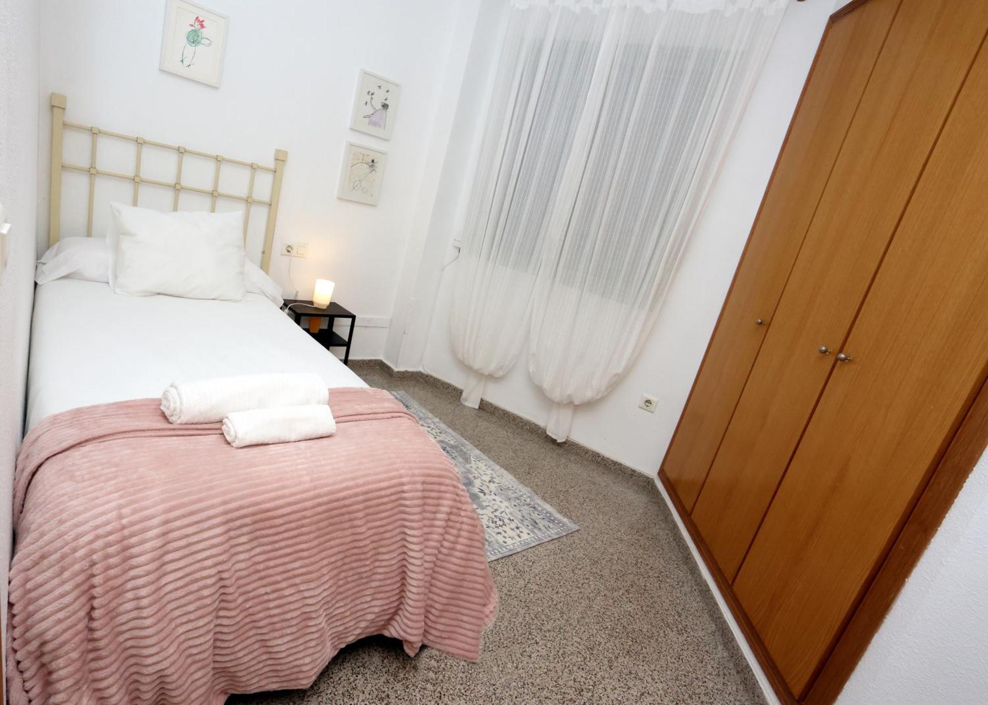Apartamento Dos Habitaciones Primera Linea De Playa 발렌시아 외부 사진