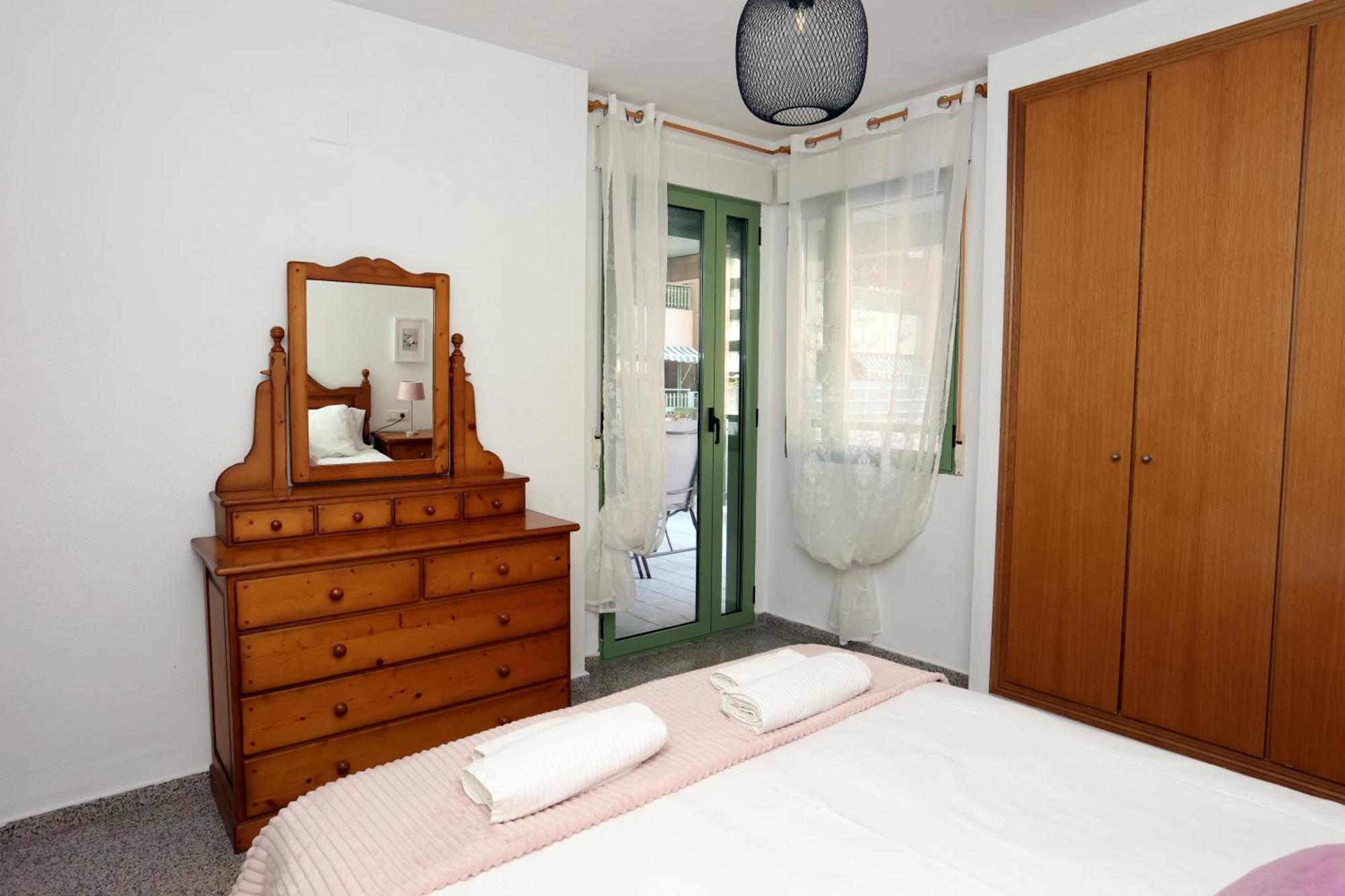 Apartamento Dos Habitaciones Primera Linea De Playa 발렌시아 외부 사진