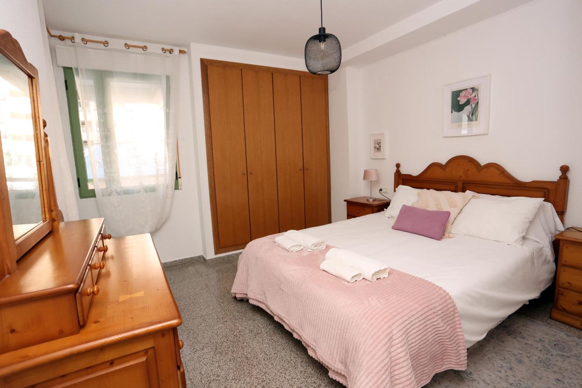Apartamento Dos Habitaciones Primera Linea De Playa 발렌시아 외부 사진