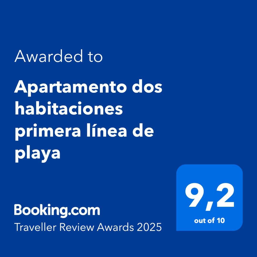 Apartamento Dos Habitaciones Primera Linea De Playa 발렌시아 외부 사진